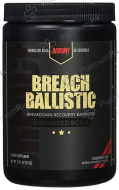 Redcon1 Breach Ballistic Energized BCAA Strawberry Kiwi 315gm