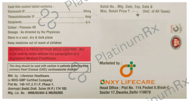 Onxyib MR Tablet 10s