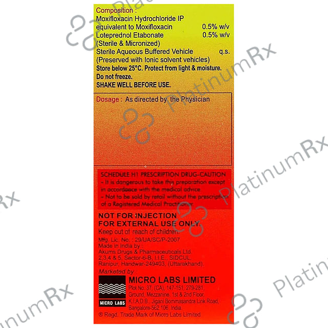 Moxigram LX Eye Drop 5ml
