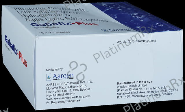 Gabafix Plus Capsule 10s