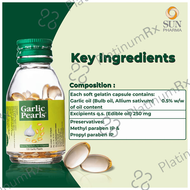 Garlic Pearls Capsule 100s