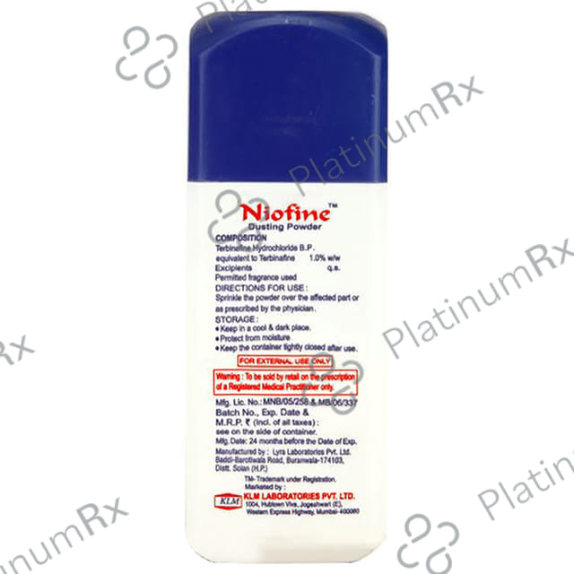 Niofine 1% Dusting Powder 50gm