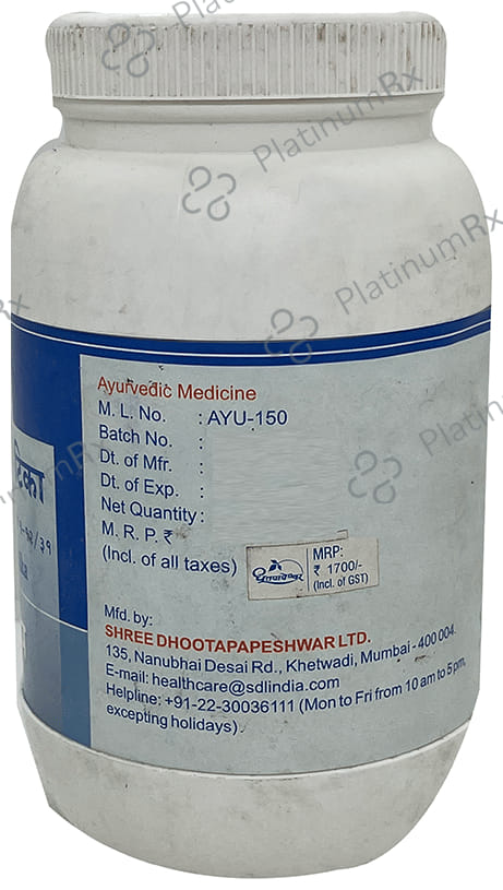 Dhootapapeshwar Shoolavajrini Vatika 1000 tablets