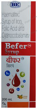 Befer Syrup Orange 200ml