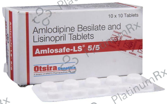 Amlosafe LS 5/5mg Tablet 10s