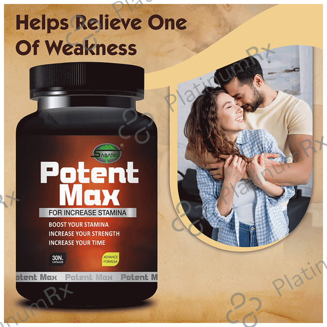 Sabates Potent Max Capsule 30 capsules