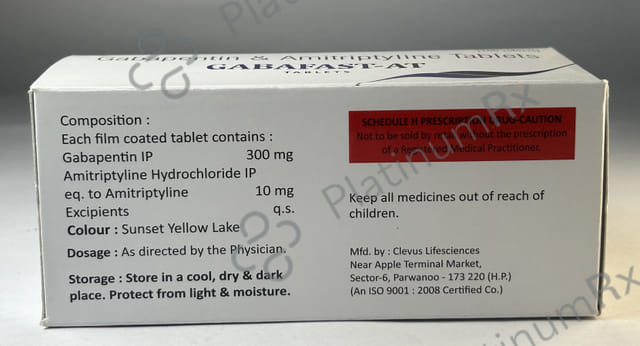 Gabafast AT Tablet 10s