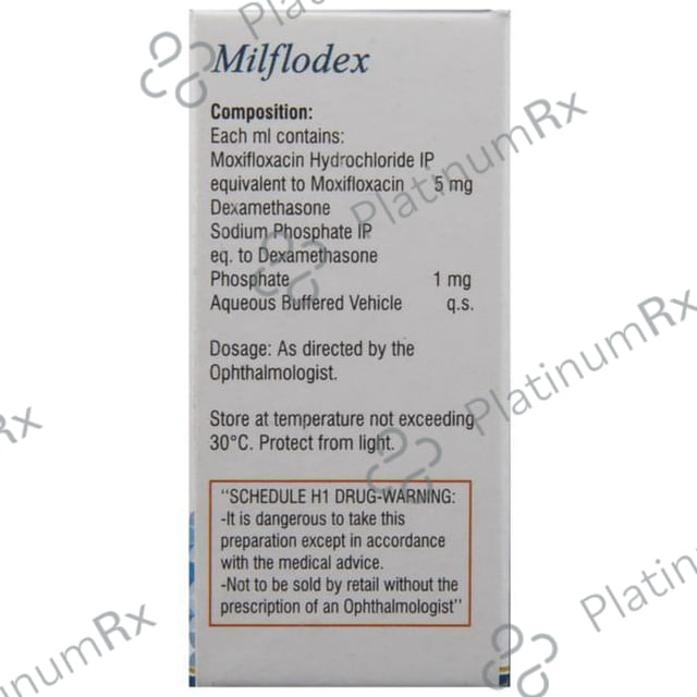 Milflodex BKC Free Eye Drop 5ml