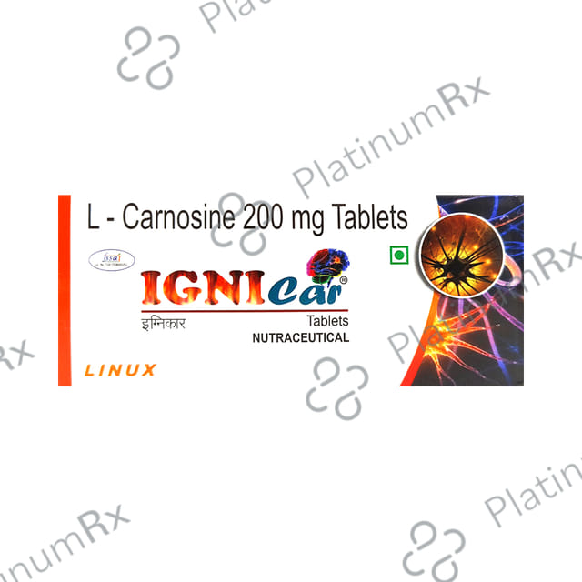 Ignicar 200mg Tablet 10s