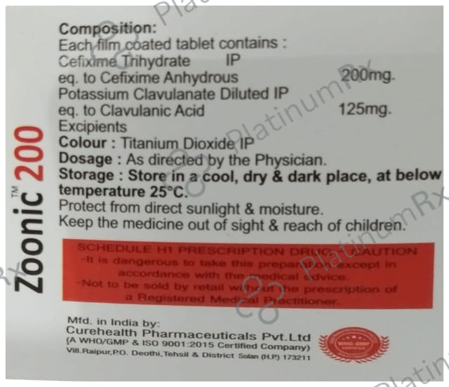 Zoonic 200 Tablet