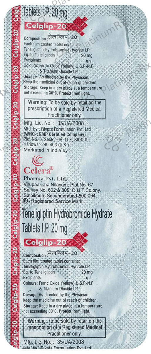 Celglip 20mg Tablet