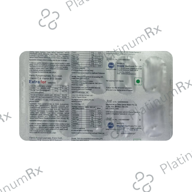 Extrafer Tablet 10s