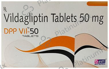 Dpp Vil 50 Tablet 15 Tablet