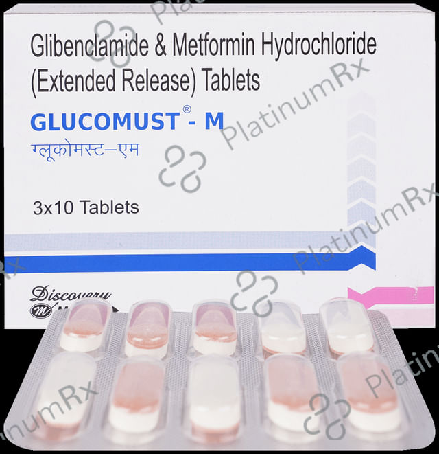 Glucomust M 5/500mg Tablet 10s