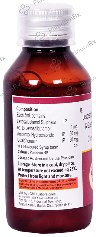 Chemitex LX 30/50/1mg Syrup 100ml