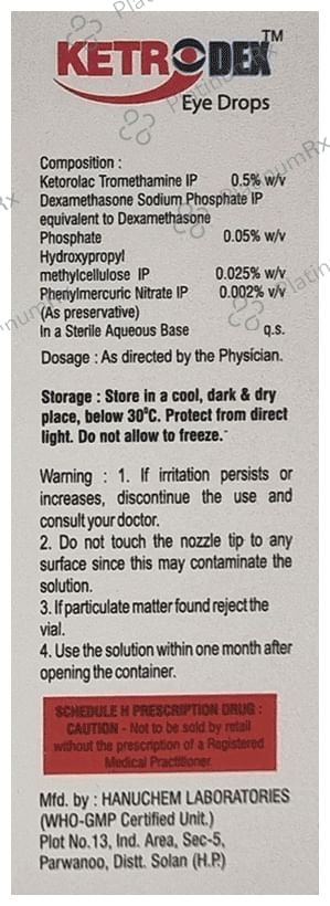 Ketrodex Eye Drop 5ml