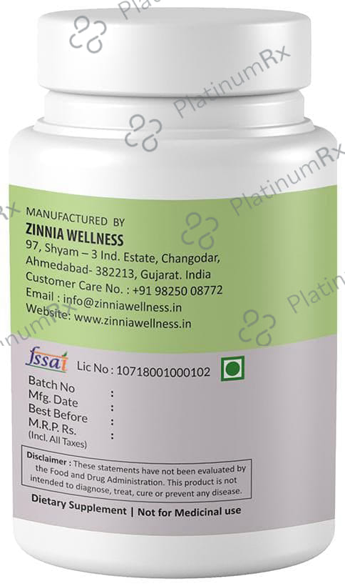 Zinnia Wellness Bhringraj Extract Veggie Capsule