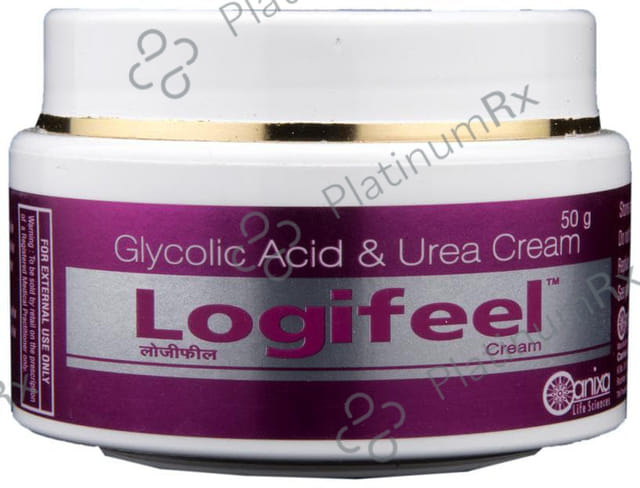 Logifeel Glycolic Acid & Urea Cream 100gm