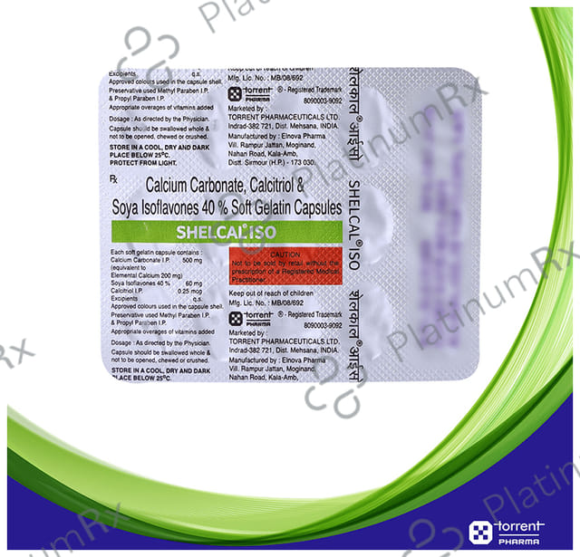 Shelcal Iso Capsule 15s