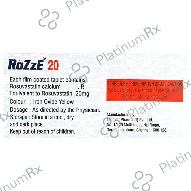 Rozze 20mg Tablet 10s