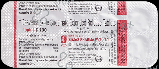 Toplift D 100mg Tablet