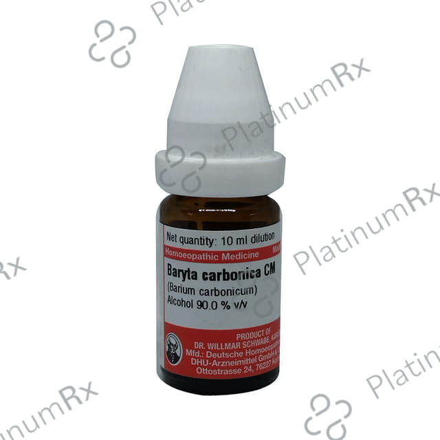 Dr Willmar Schwabe Germany Baryta Carbonica Dilution CM