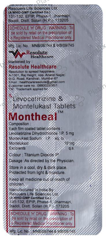 Montheal Tablet