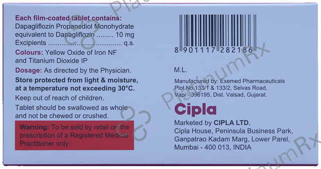 Dapasach 10mg Tablet 10s