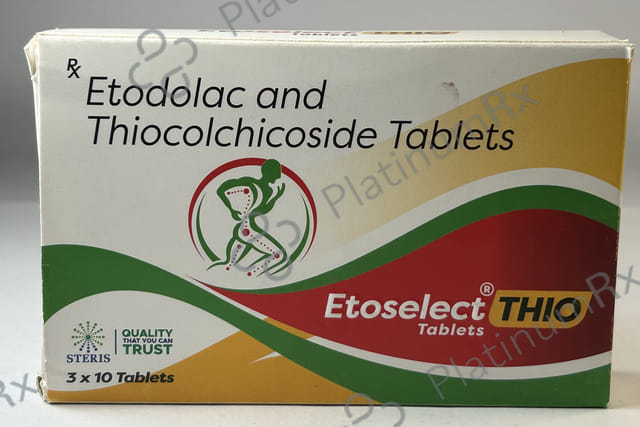 Etoslelect Thio 400/4mg 10s