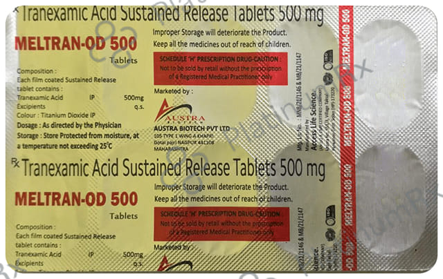 Meltran-OD 500 Tablet