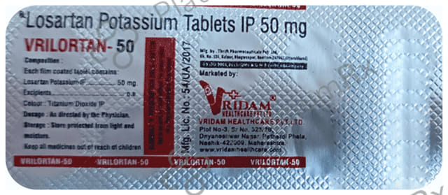 Vrilortan 50 Tablet