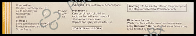 Quitakne Gel