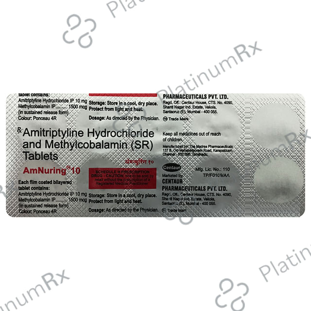 Amnuring 10mg/1500mcg Tablet SR 10s