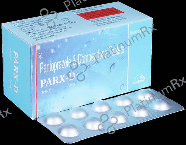 Parx D 10/40mg Tablet 10s