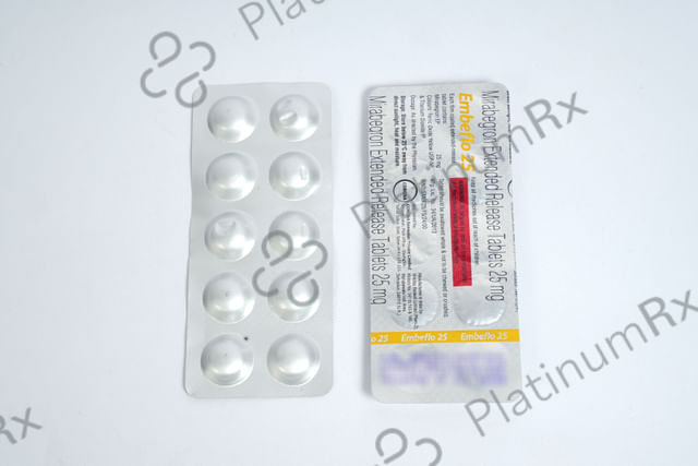 Embeflo 25mg Tablet 10s