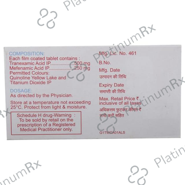 Clip MF 250/500mg Tablet 6s