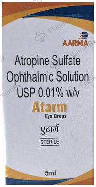 Atarm 0.01% Eye Drop 5ml