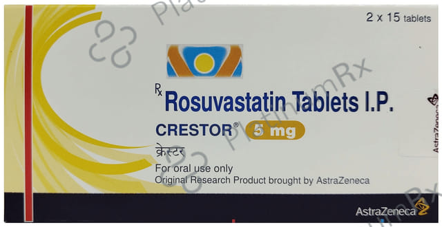 Crestor 5mg Tablet 15s