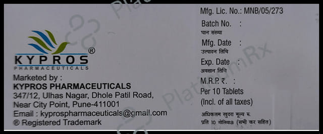 Kypros D Tablet ER 10s
