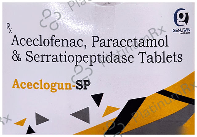 Aceclogun SP Tablet 10s