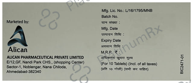 Alitel M 50/40mg Tablet ER 10s