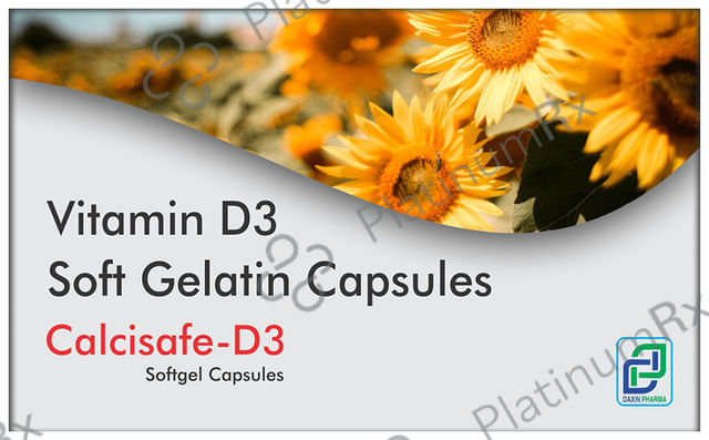 Calcisafe-D3 Softgel Capsule