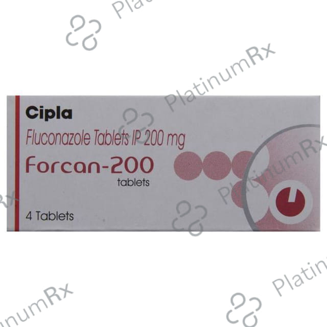 Forcan 200mg Tablet 4s