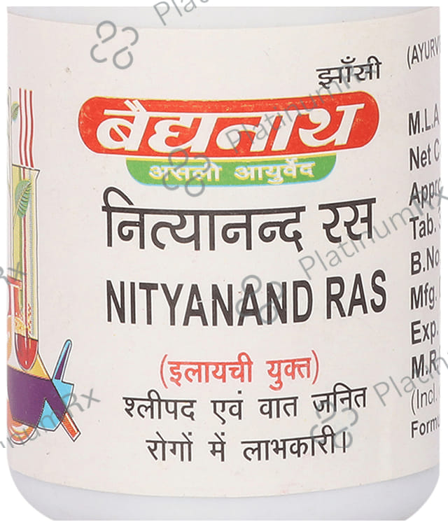 Baidyanath (Jhansi) Nityanand Ras Tablet