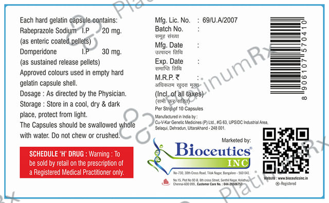 Ulcerab DXR Capsule 10s
