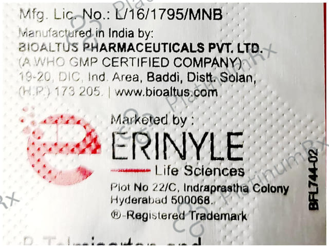 Telnyle M 40mg/50mg Tablet