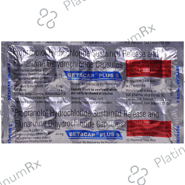Betacap Plus LS 5/20mg Capsule 10s