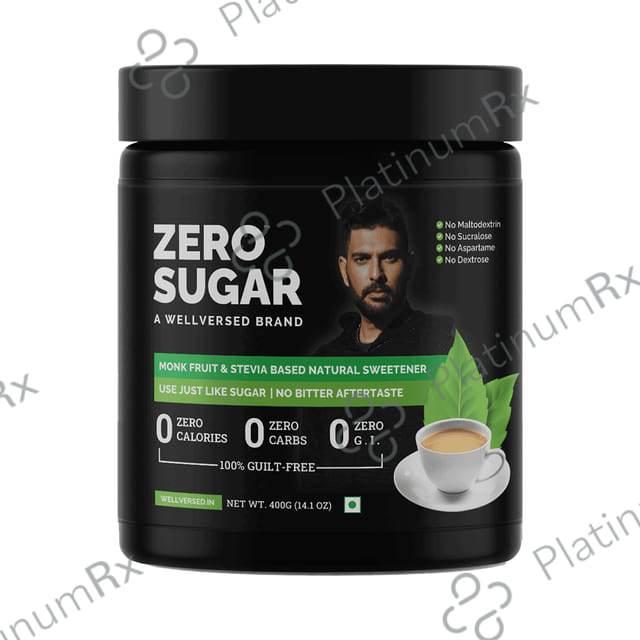 Zero Sugar Monk Fruit & Stevia Based Natural Sweetener