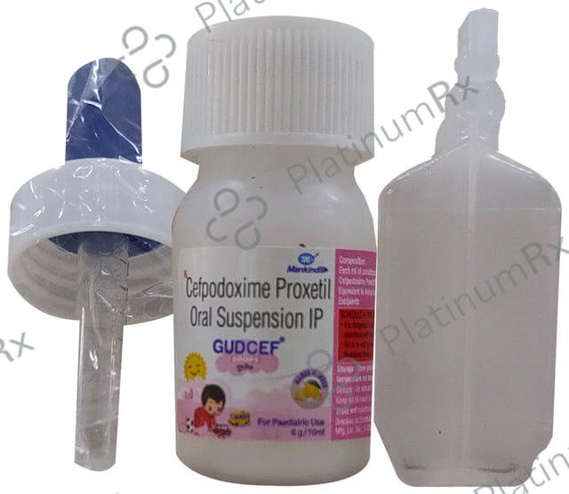 Gudcef 25mg Oral Drops 10ml