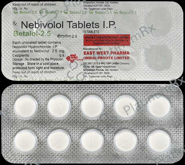 Betalol 2.5mg Tablet